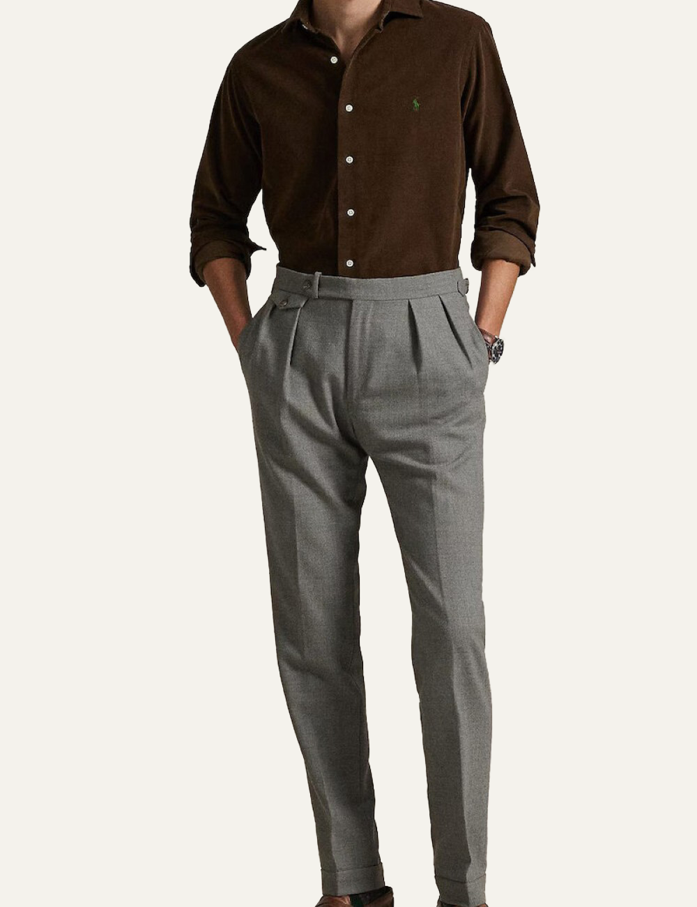 POLO RALPH LAUREN LONG SLEEVE-SPORT SHIRT