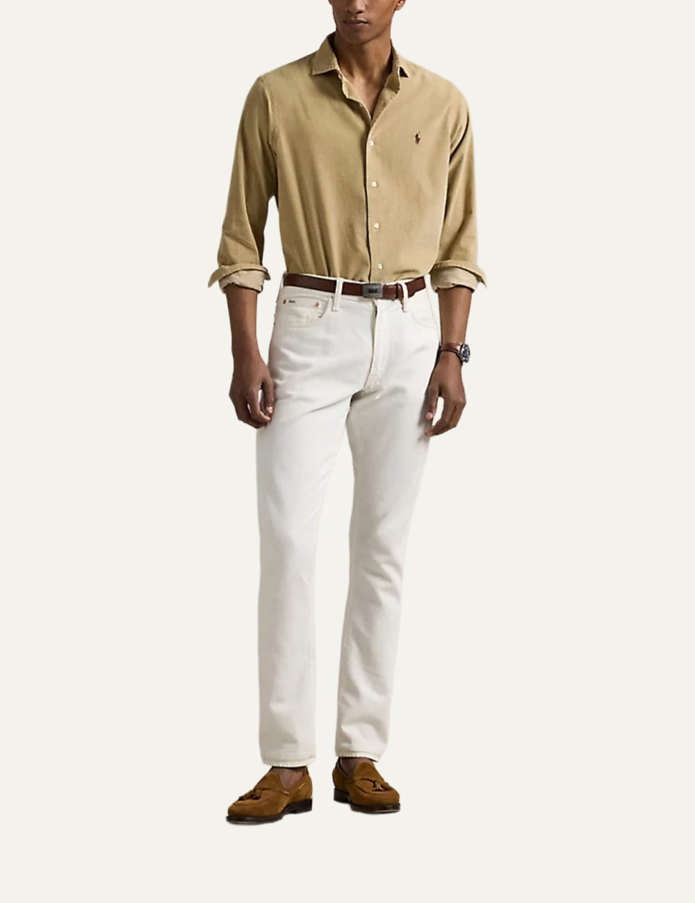 POLO RALPH LAUREN LONG SLEEVE-SPORT SHIRT