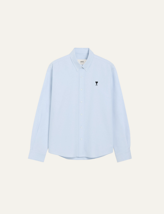 AMI CLASSIC FIT SHIRT SKY BLUE