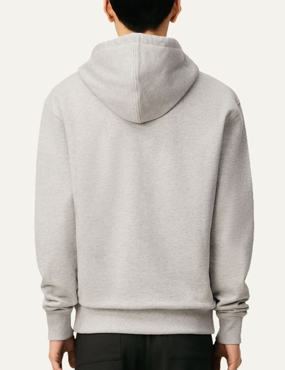 AMI DE COEUR HOODIE HEATHER ASH GREY