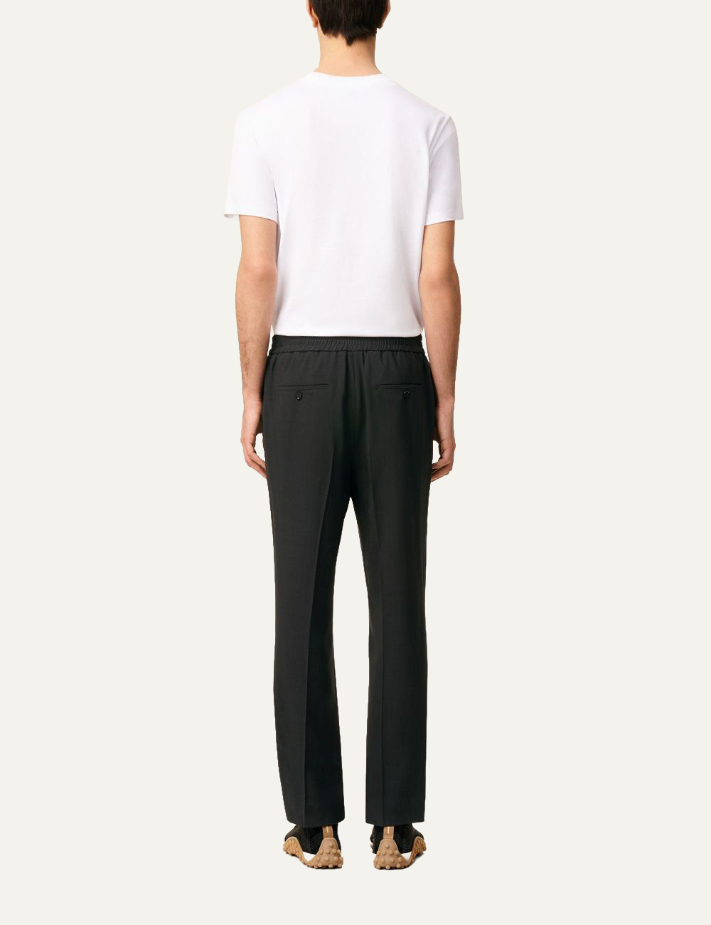 AMI ELASTICATED WAIST PANT