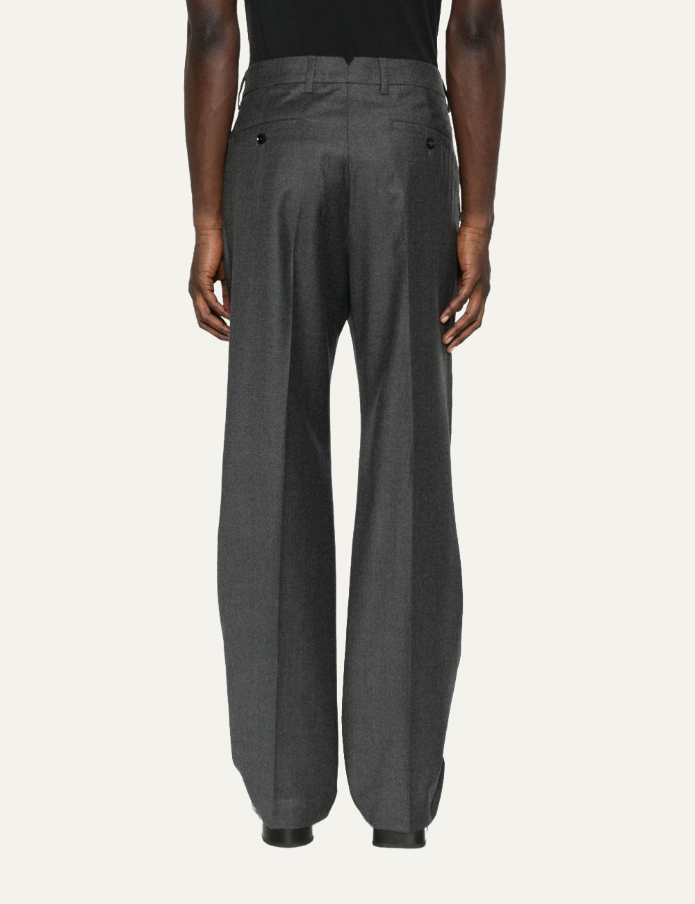 AMI STRAIGHT TROUSERS
