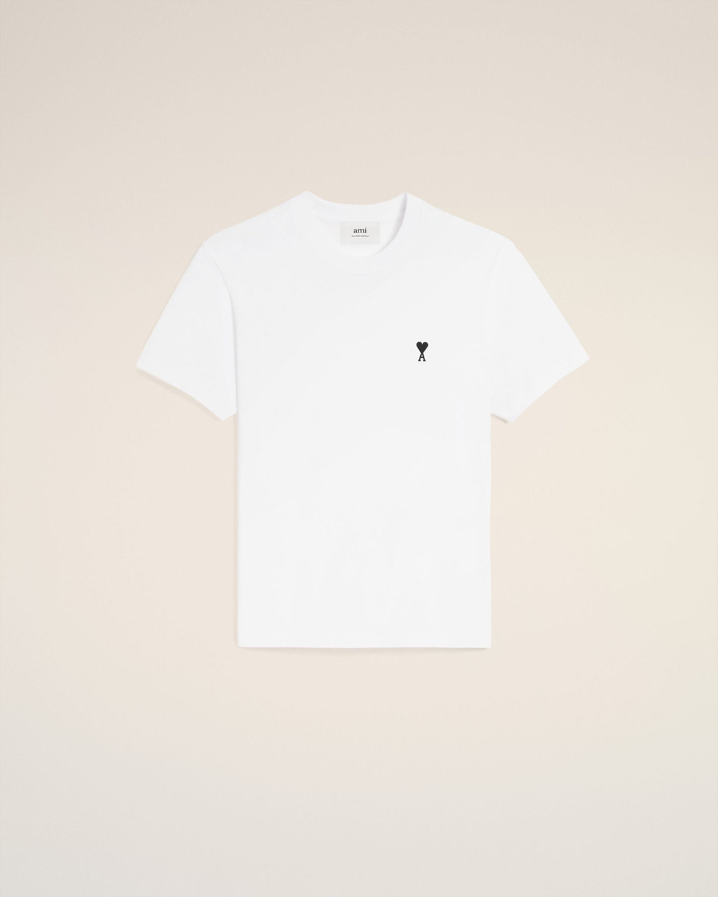 AMI CONTRASTED ADC SHIRT WHITE