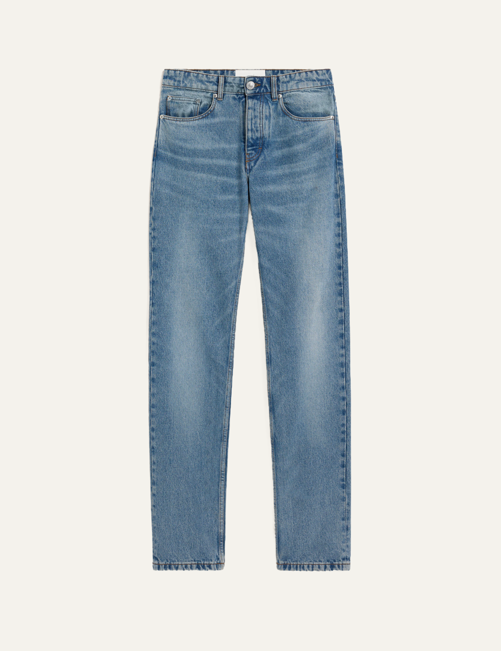 AMI CLASSIC FIT JEANS USED BLUE