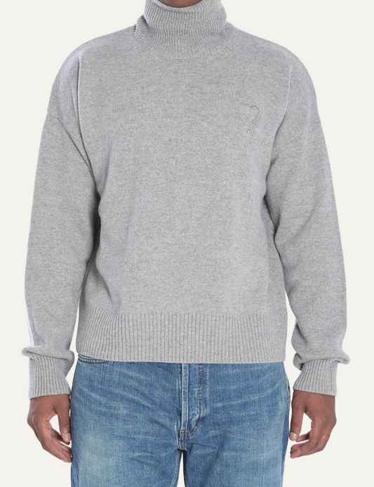 AMI ADC SWEATER GREY