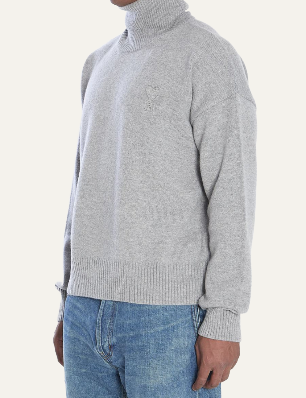 AMI ADC SWEATER GREY