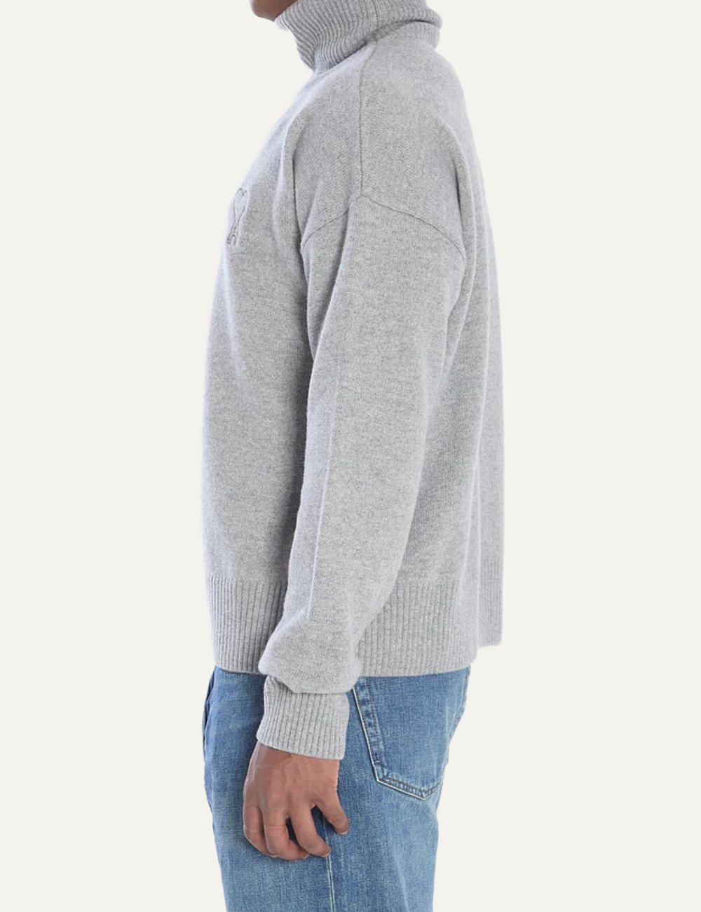 AMI ADC SWEATER GREY
