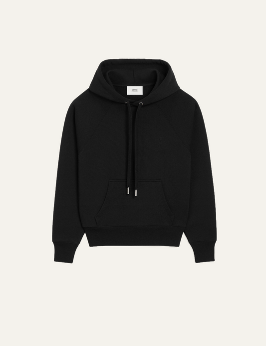AMI DE COEUR COTTON HOODIE BLACK