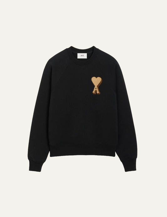 AMI CREWNECK WITH ADC PATCH