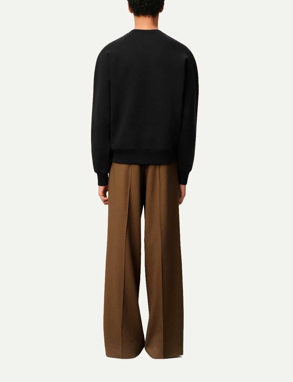 AMI CREWNECK WITH ADC PATCH