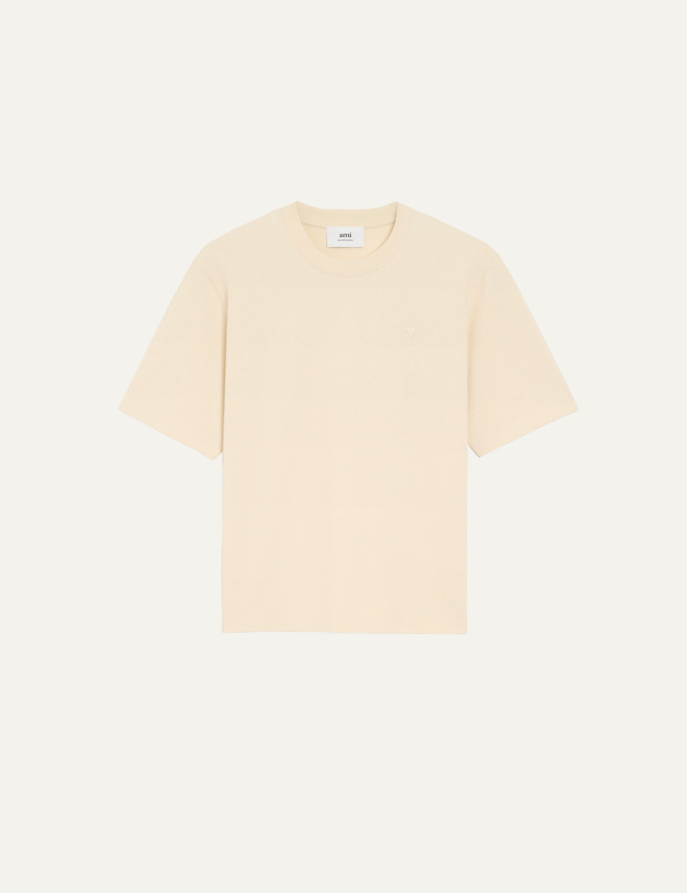 AMI TEESHIRT ADC IVORY