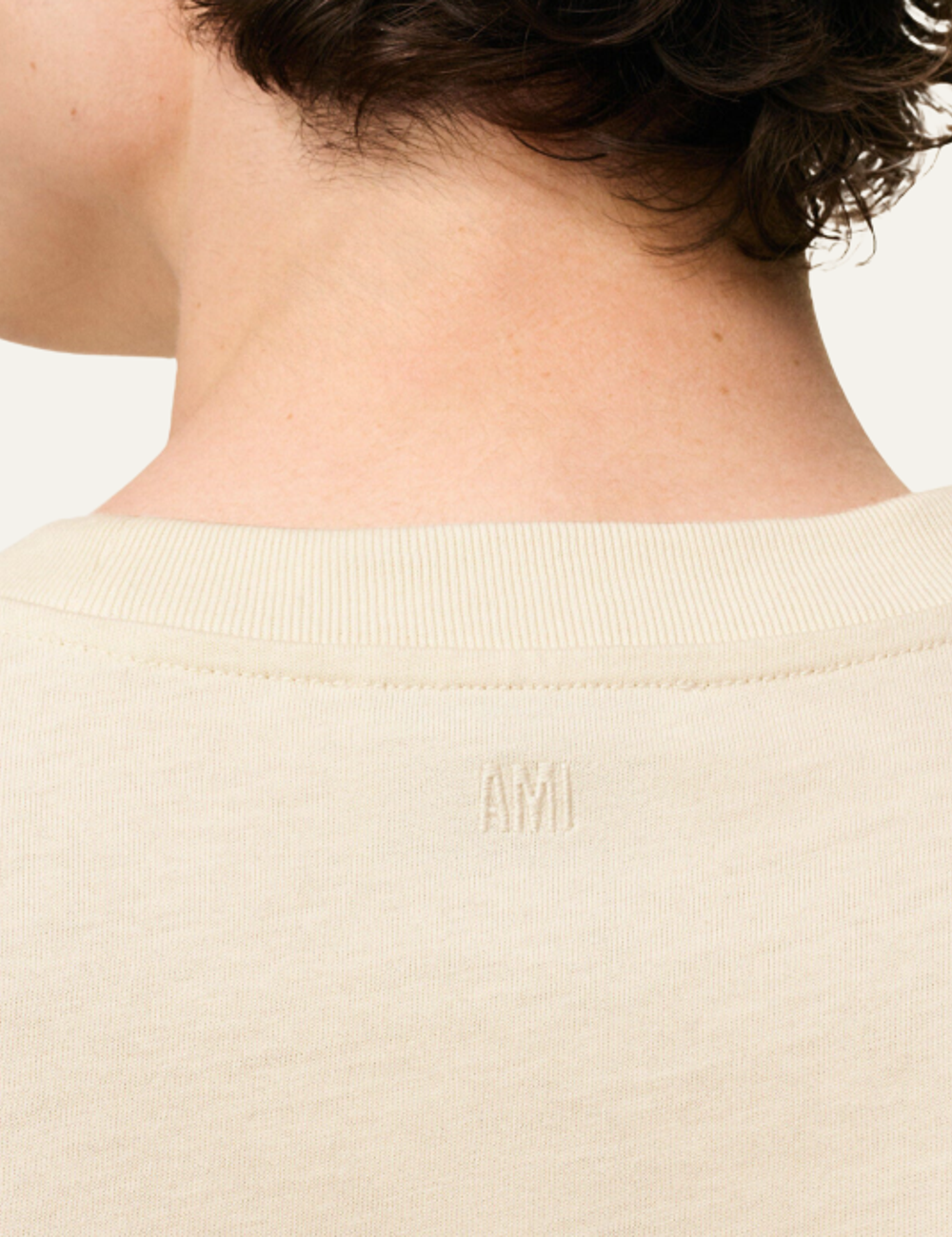 AMI TEESHIRT ADC IVORY