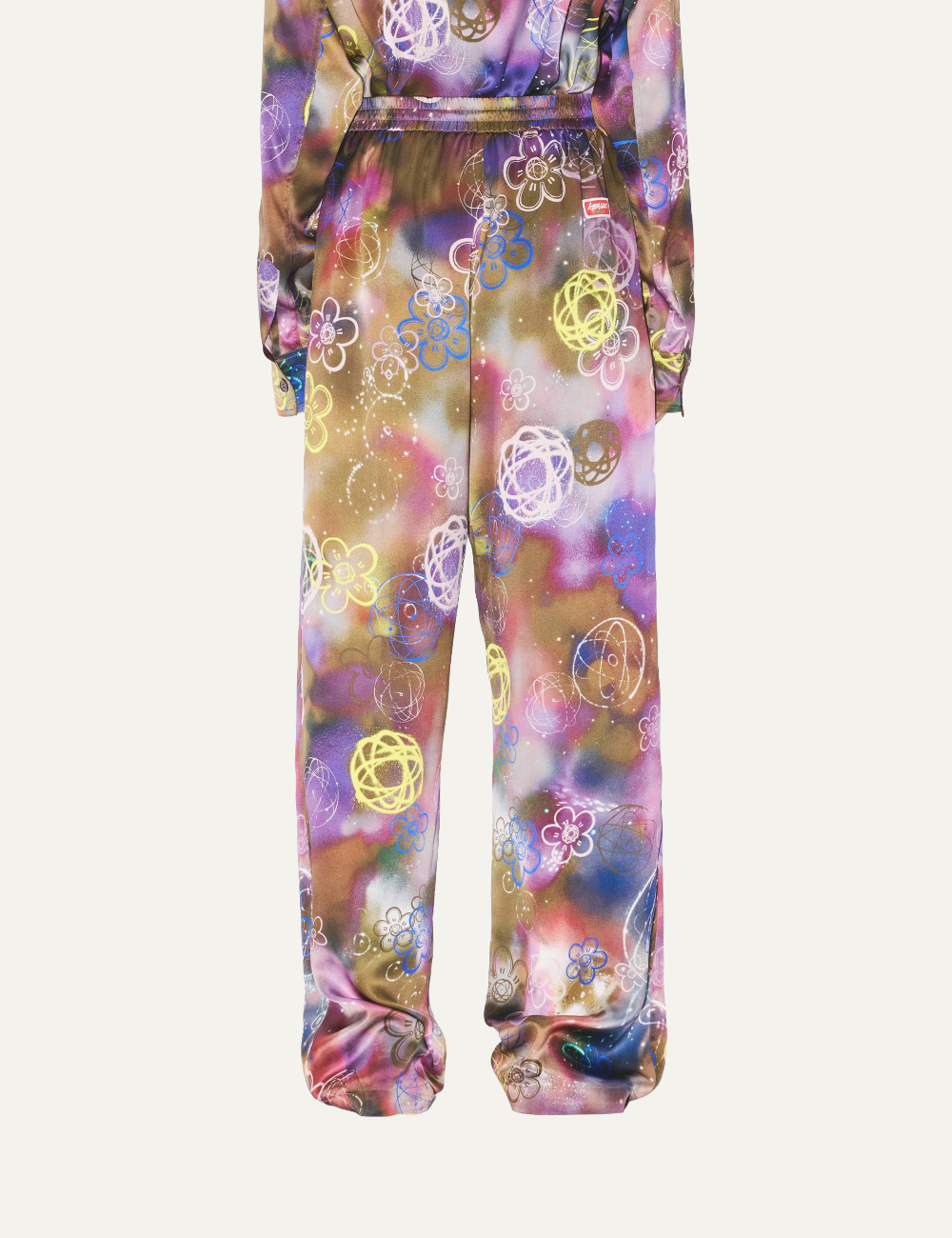 KENZO X FUTURA 2000 PANTS IN SILK