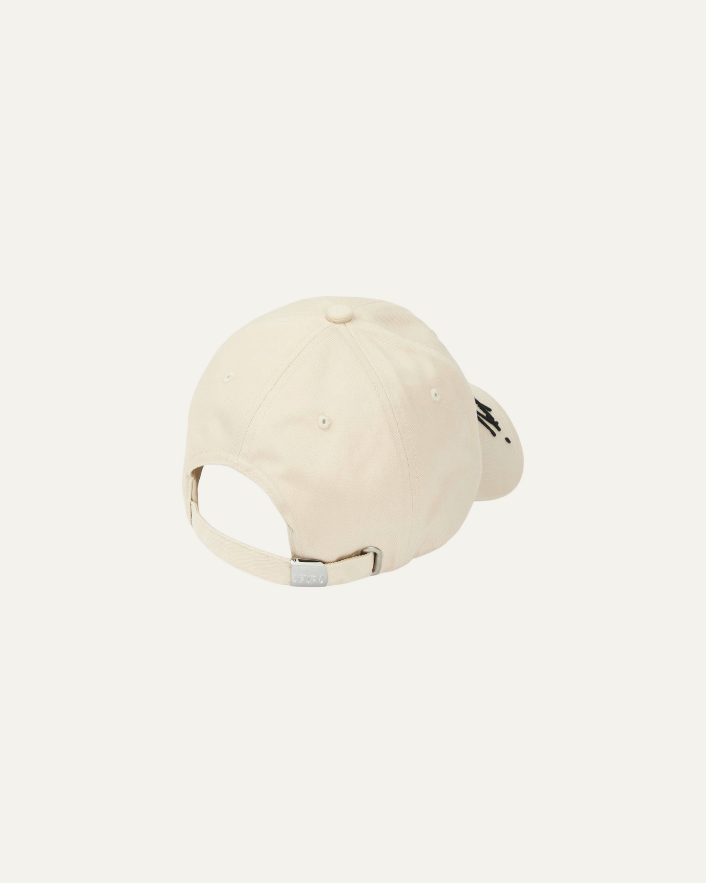 KENZO X FUTURA 2000 EMBROIDERED CAP IN COTTON BEIGE