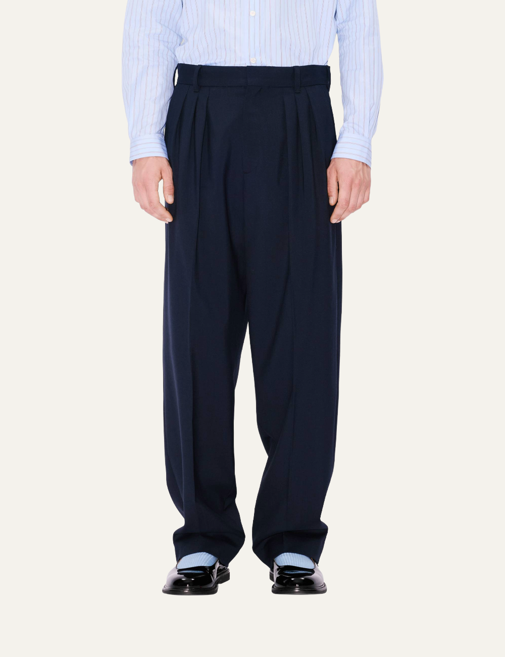 KENZO TAILORED PANTS IN VERGIN WOOL