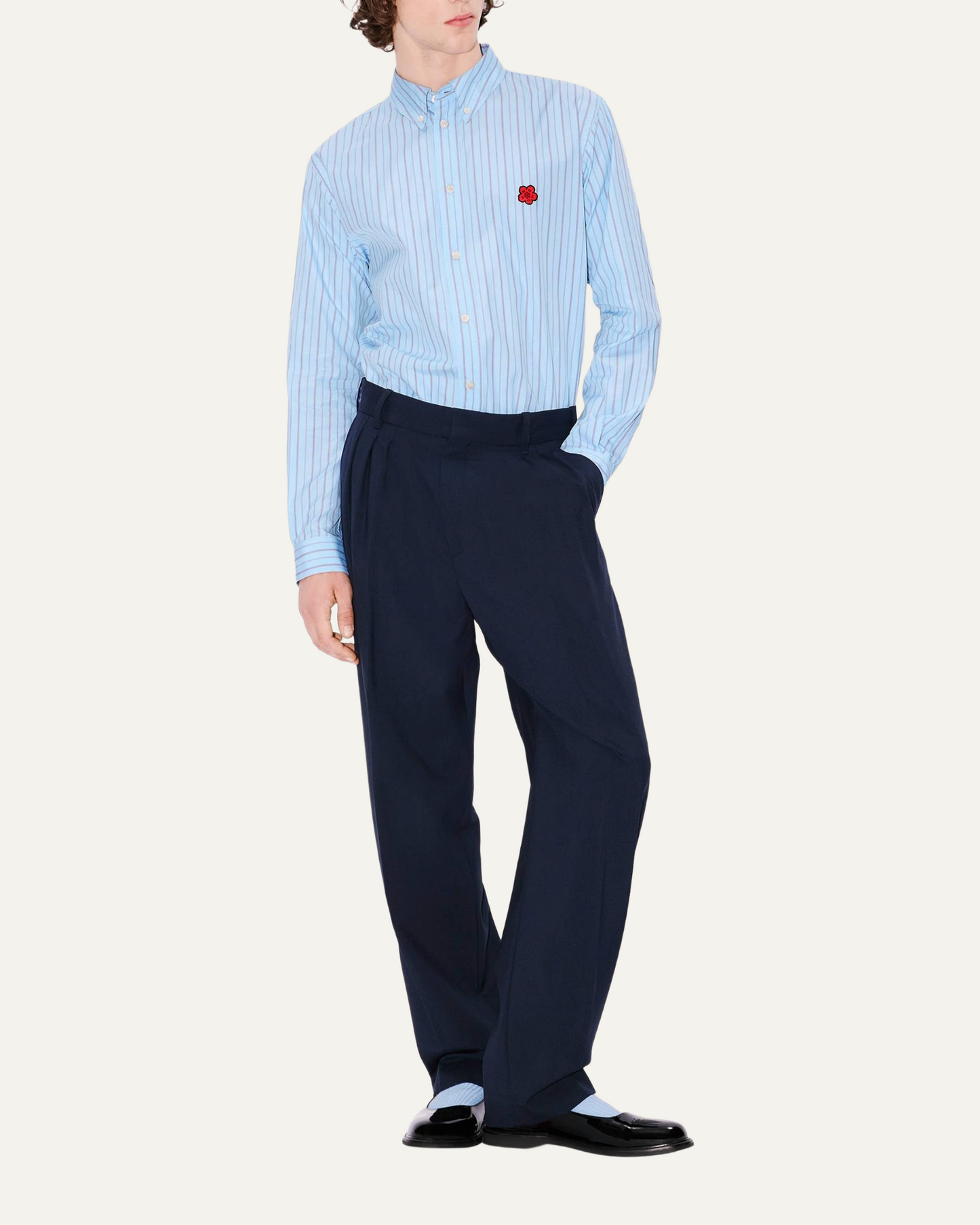 KENZO TAILORED PANTS IN VERGIN WOOL