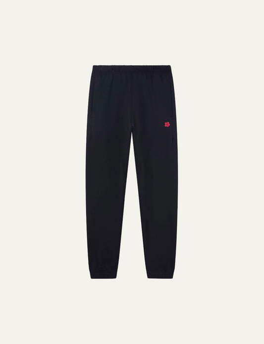 KENZO BOKE FLOWER EMBROIDERED JOGPANTS BLACK