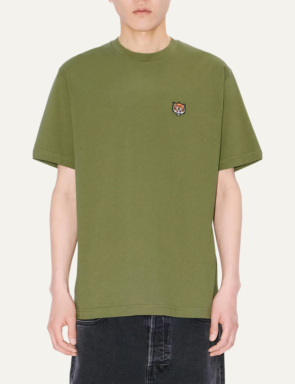 KENZO GOTS KENZO HAPPY TIGER T-SHIRT ΚΗΑΚΙ