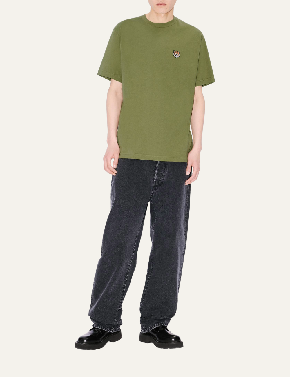 KENZO GOTS KENZO HAPPY TIGER T-SHIRT ΚΗΑΚΙ