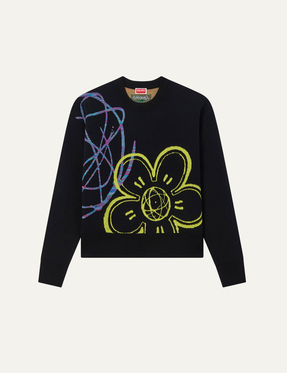 KENZO X FUTURA 2000 JUMPER BLACK