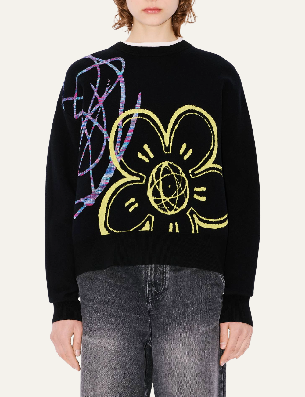 KENZO X FUTURA 2000 JUMPER BLACK