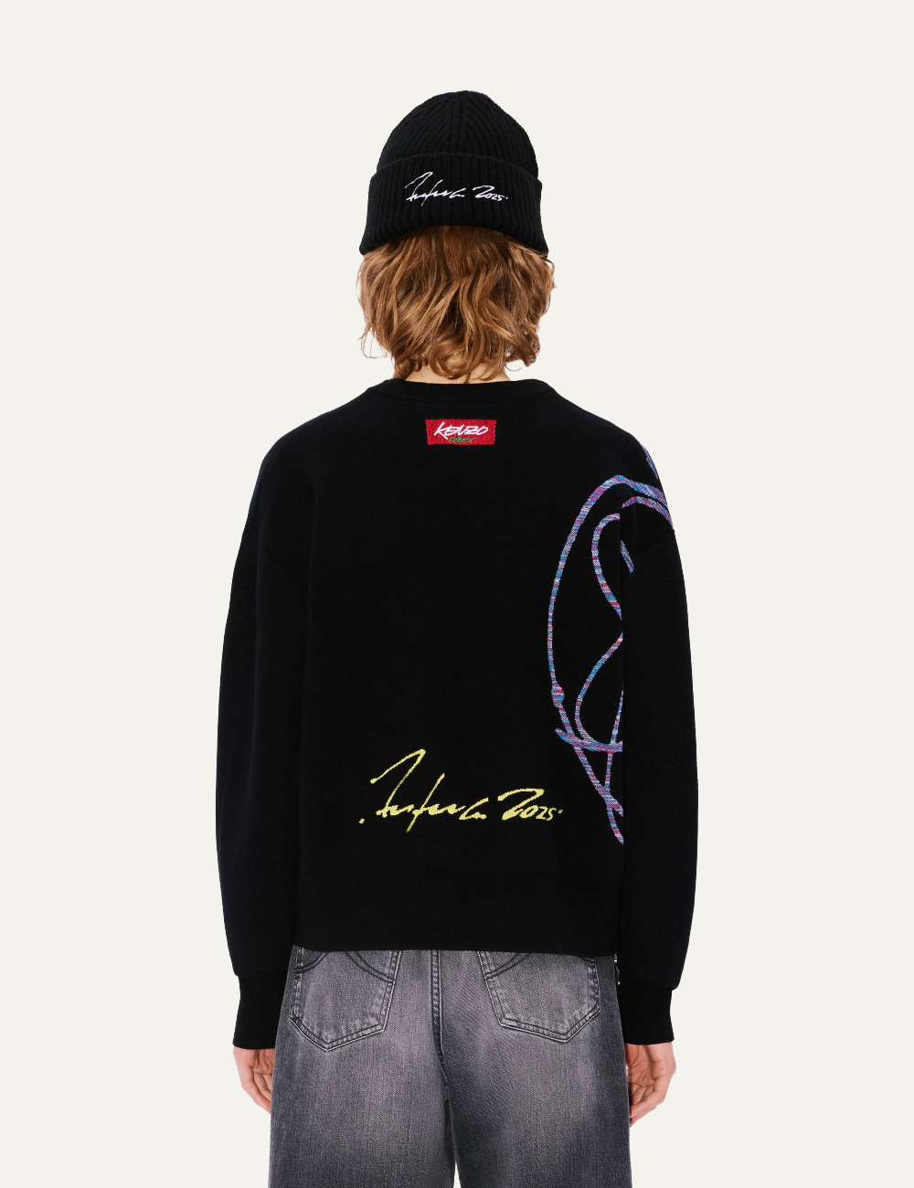 KENZO X FUTURA 2000 JUMPER BLACK