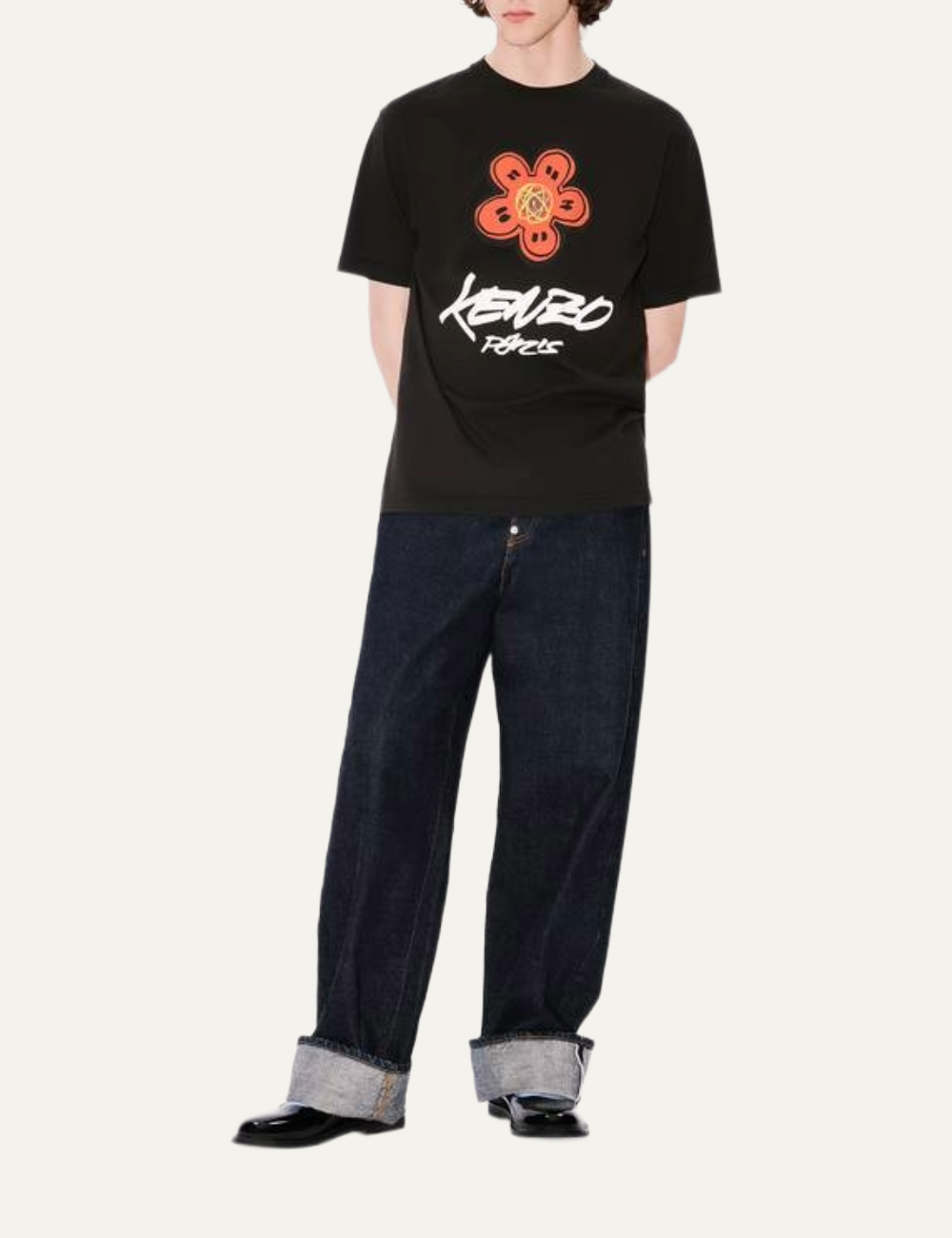 KENZO X FUTURA T-SHIRT BLACK