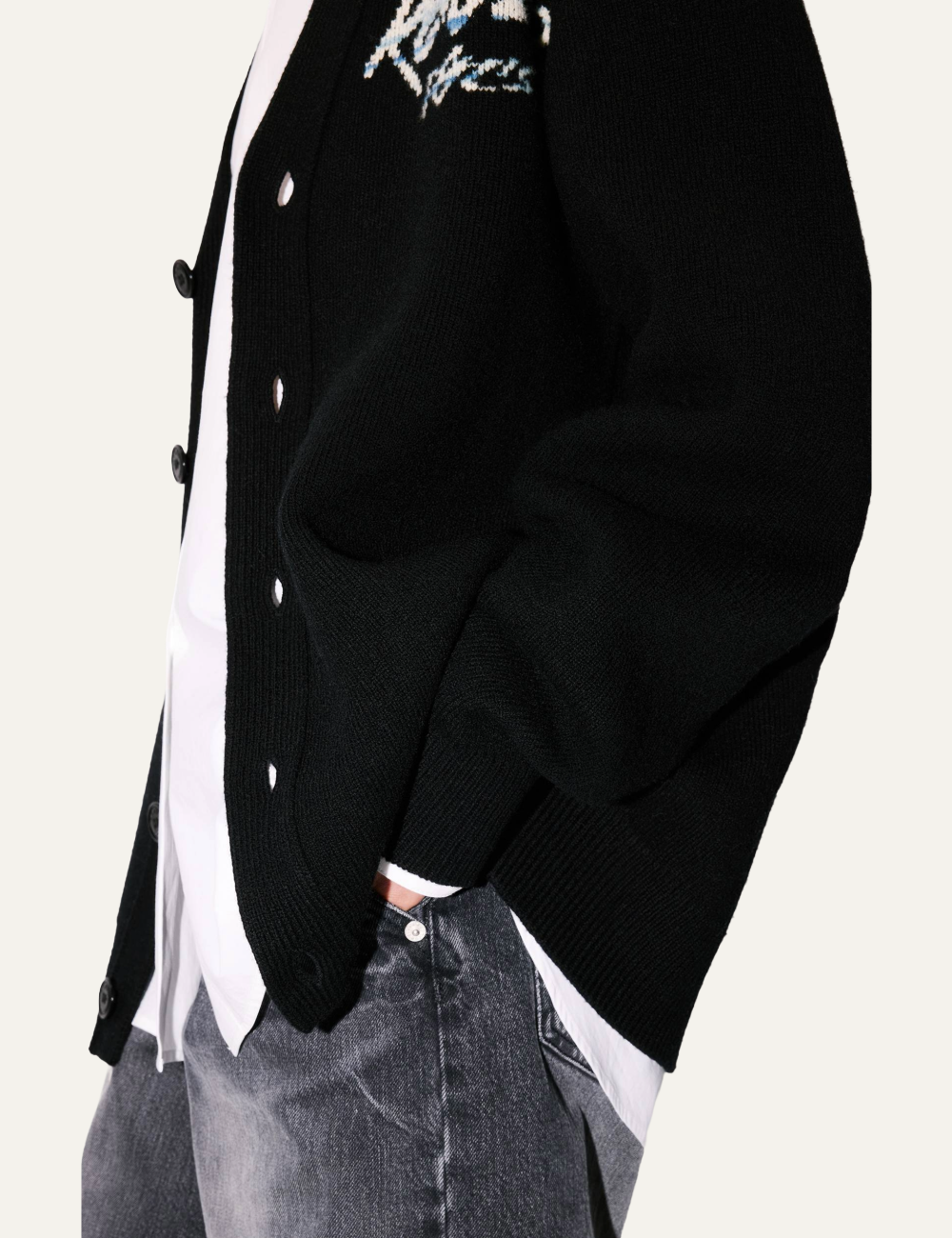 KENZO RWS KENZO FUTURA CARDIGAN