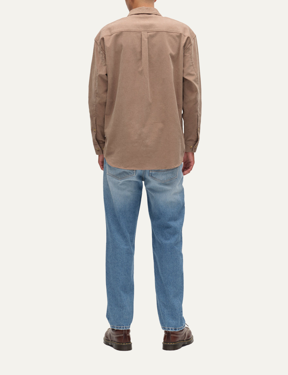 GABBA JENS OVER CORD LS SAND GREIGE