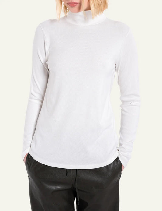 PHILOSOPHY TURTLENECK TOP OFF WHITE