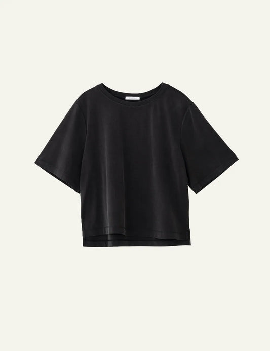 PHILOSOPHY CROPPED TOP OFF BLACK