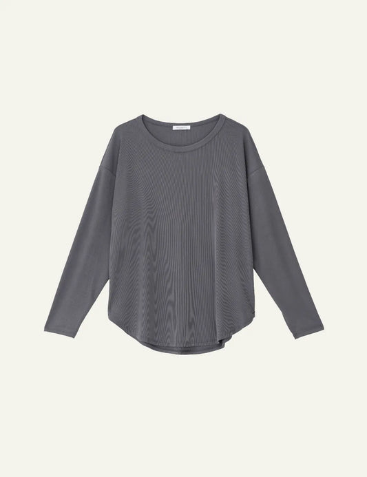 PHILOSOPHY LONG TOP GREY