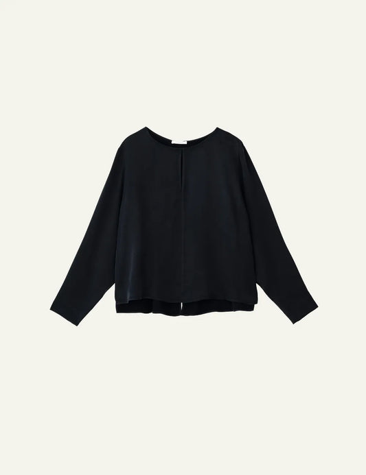 PHILOSOPHY CROPPED TOP BLACK