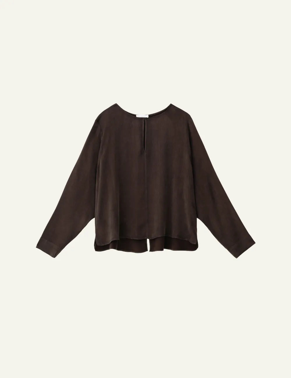 PHILOSOPHY CROPPED TOP DARK BROWN