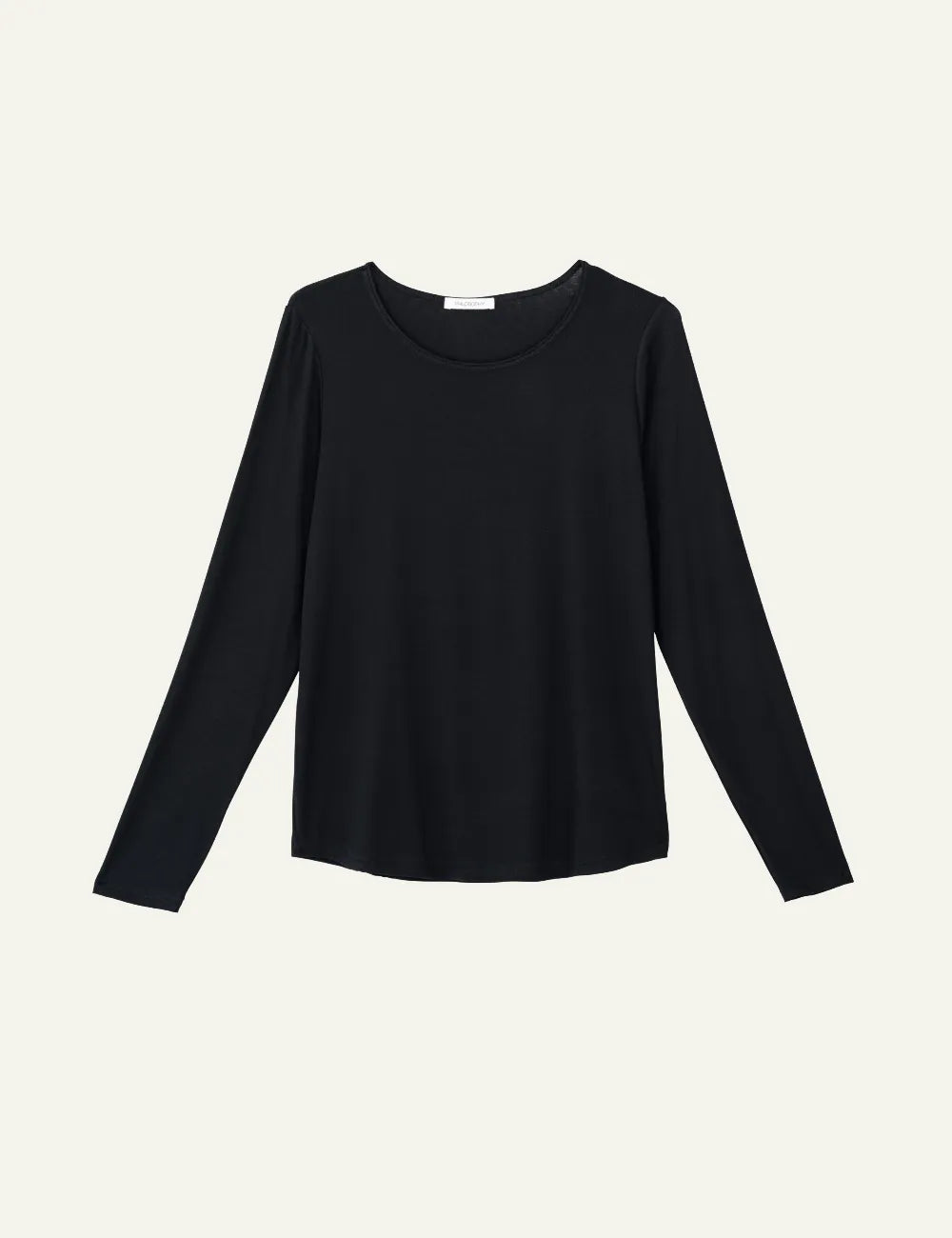 PHILOSOPHY ROUND NECK TOP BLACK