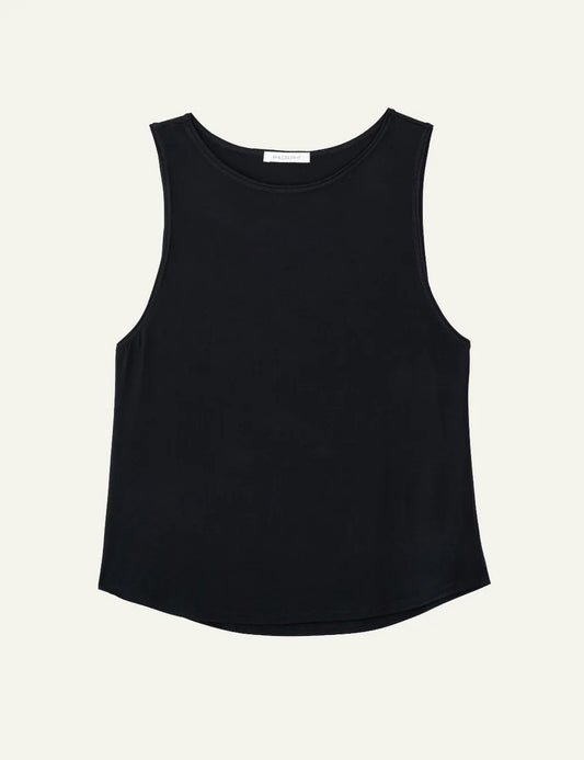 PHILOSOPHY CROPPED TOP BLACK