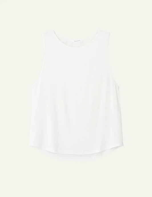 PHILOSOPHY CROPPED TOP OFF WHITE