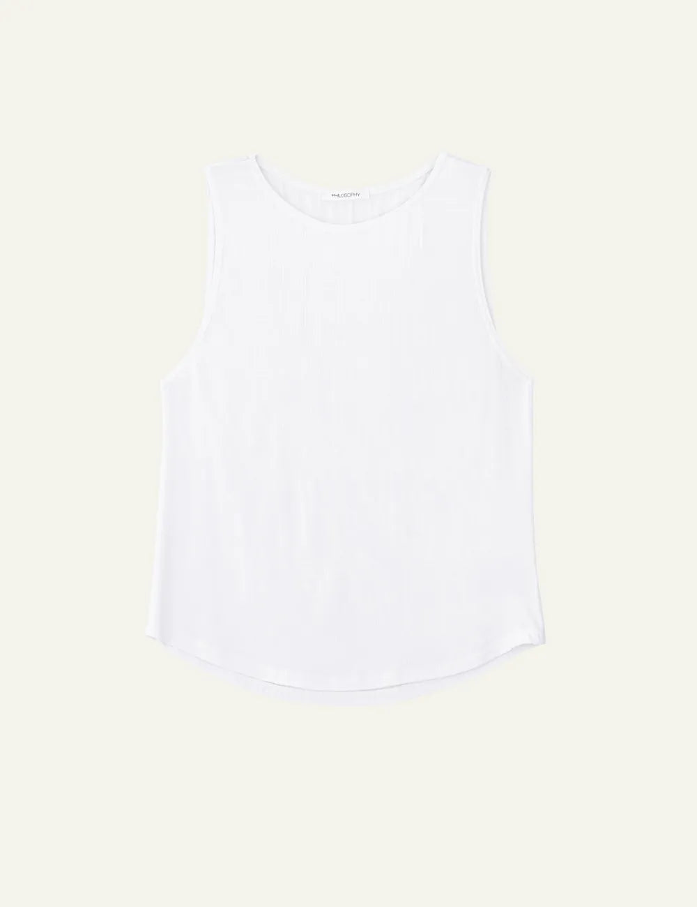 PHILOSOPHY CROPPED TOP WHITE