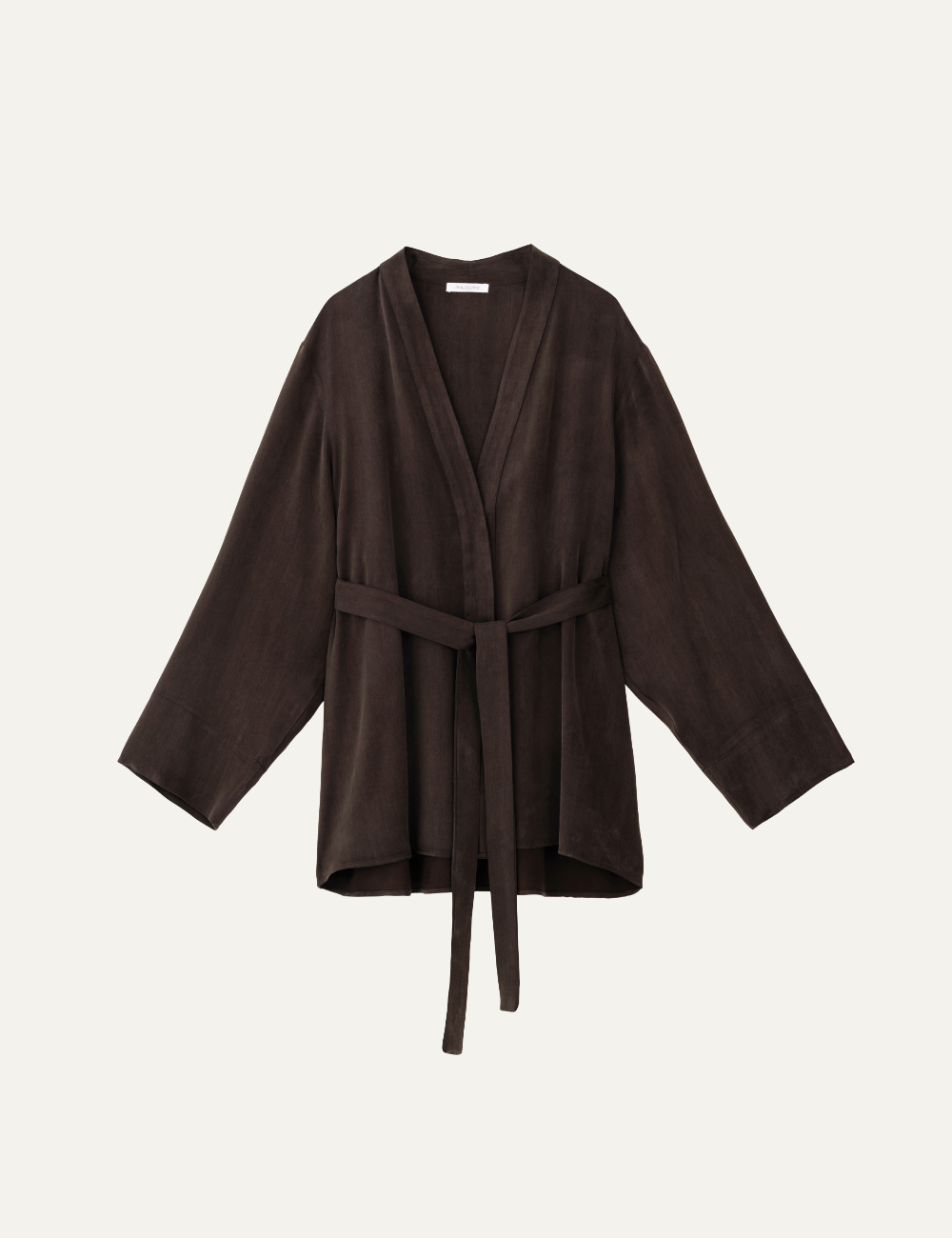 PHILOSOPHY KIMONO DARK BROWN