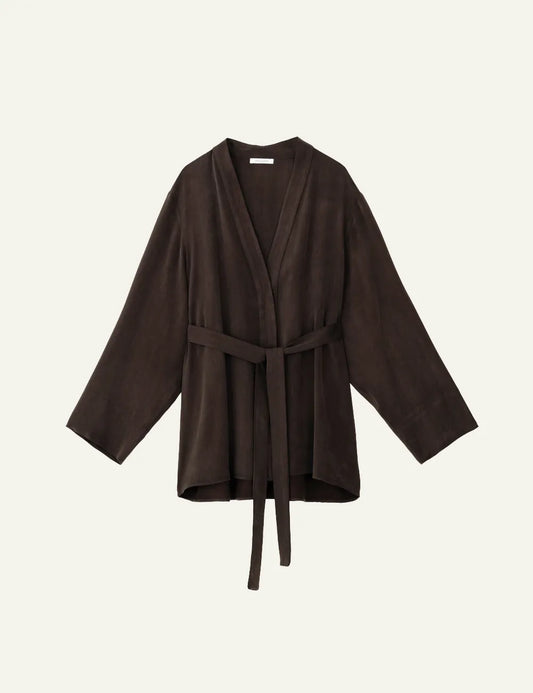PHILOSOPHY KIMONO DARK BROWN