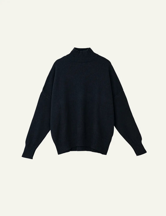 PHILOSOPHY TURTLENECK SWEATER BLACK