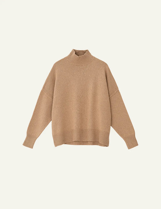 PHILOSOPHY TURTLENECK SWEATER CAMEL