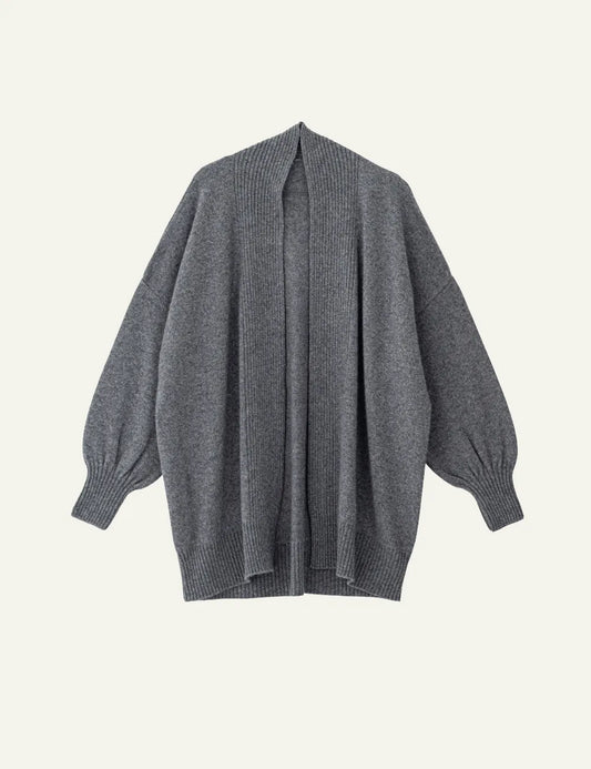 PHILOSOPHY CARDIGAN ANTHRACITE MELANGE