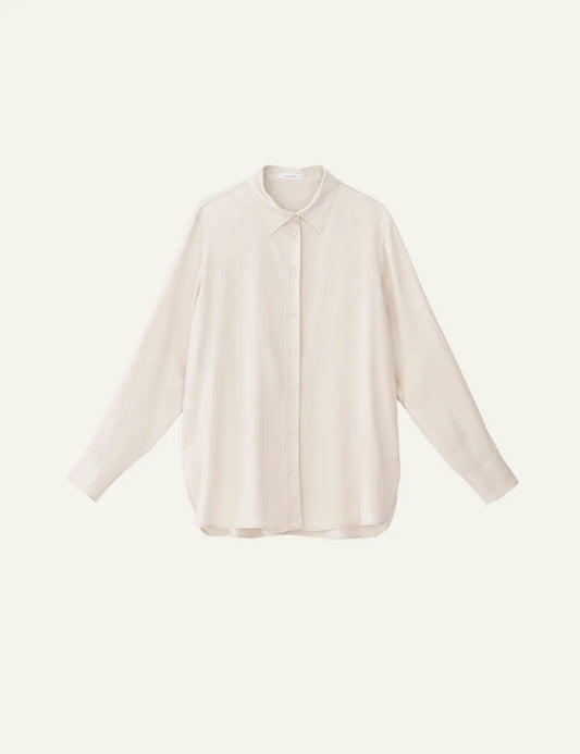 PHILOSOPHY OVERSIZED SHIRT  CREAM
