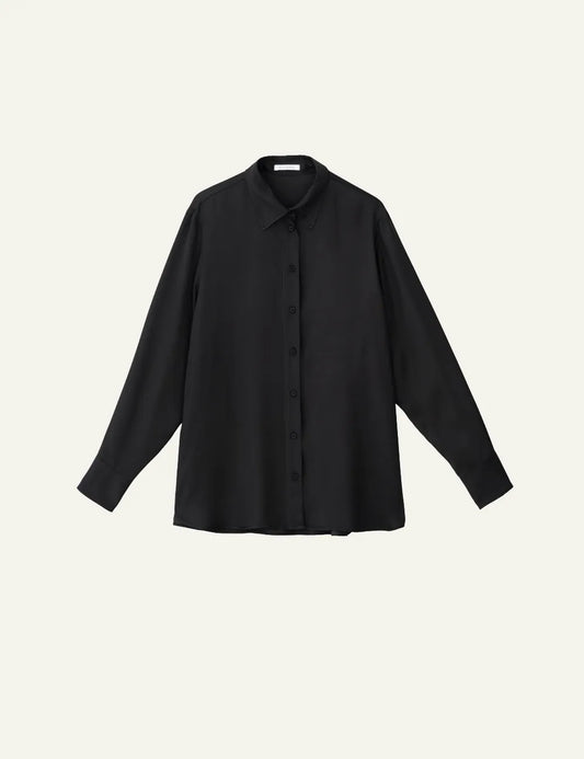 PHILOSOPHY OVERSIZED SHIRTΝ OFF BLACK