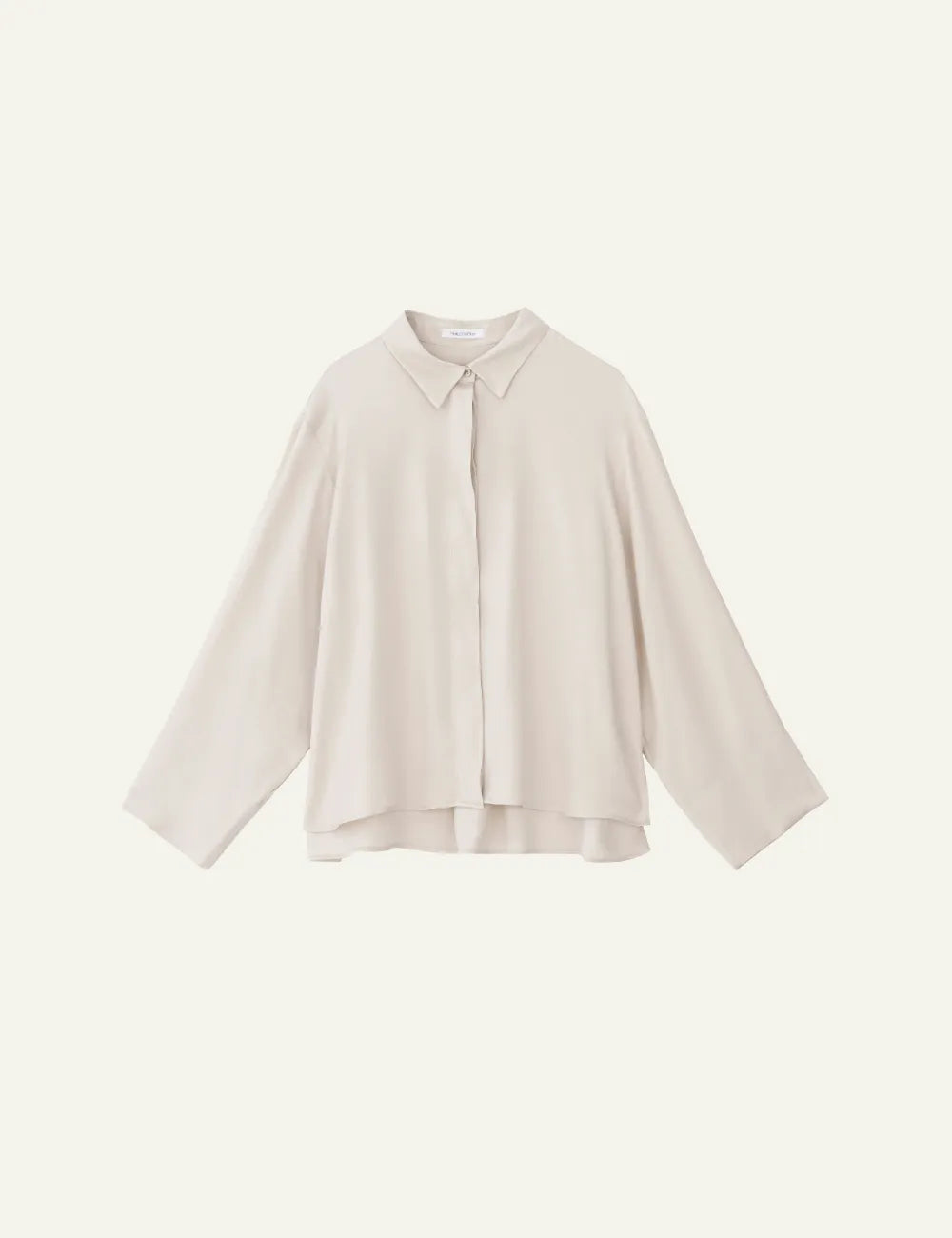 PHILOSOPHY CROPPED SHIRT CREAM