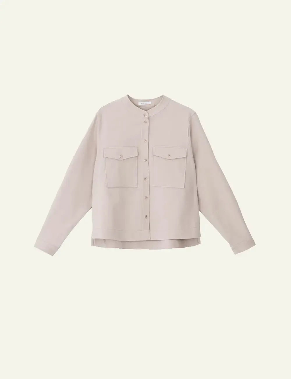 PHILOSOPHY CROPPED SHIRT CREAM
