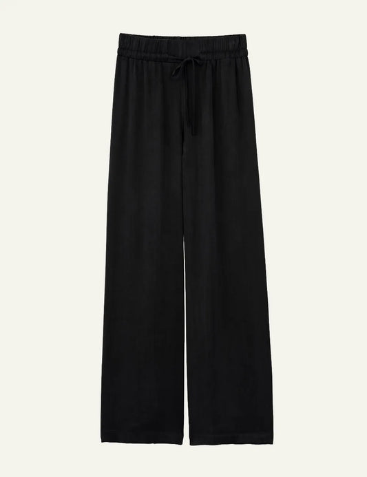 PHILOSOPHY WIDE-LEG PANTS BLACK