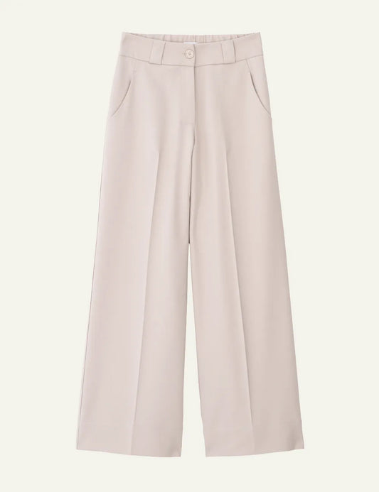 PHILOSOPHY WIDE LEG PANTS CREAM
