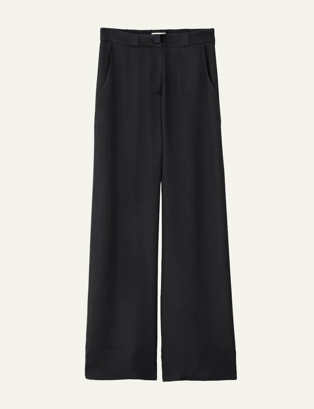 PHILOSOPHY WIDE LEG PANTS OFF BLACK